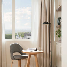 Load image into Gallery viewer, Funiculi Floor Lamp in living room.