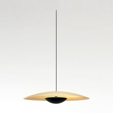 Load image into Gallery viewer, Ginger LED Pendant Light in Brushed Brass/Brushed Brass/Medium/TRIAC Dimmer.