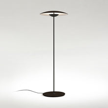 Load image into Gallery viewer, Ginger P LED Floor Lamp in Wenge/White.