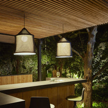 Load image into Gallery viewer, Jaima Outdoor LED Pendant Light in outdoor.