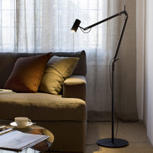 Load image into Gallery viewer, Polo LED Floor Lamp in living room.