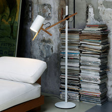 Load image into Gallery viewer, Scantling Floor Lamp in bedroom.