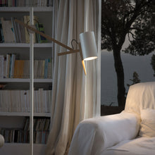 Load image into Gallery viewer, Scantling Floor Lamp in living room.