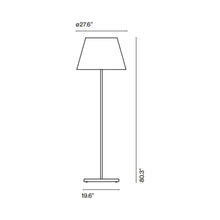 Load image into Gallery viewer, TXL 2019 Outdoor Floor Lamp - line drawing.