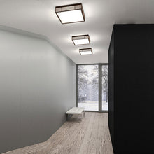 Load image into Gallery viewer, Marue™ Outdoor LED Semi Flush Mount Ceiling Light in living room.