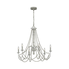 Load image into Gallery viewer, Maryville Chandelier in White.