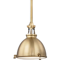 Load image into Gallery viewer, Massena Pendant Light Medium/Aged Brass.