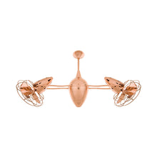 Load image into Gallery viewer, Ar Ruthiane Ceiling Fan in Polished Copper (Metal).
