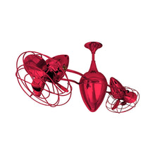 Load image into Gallery viewer, Ar Ruthiane Ceiling Fan in Rubi (Metal).