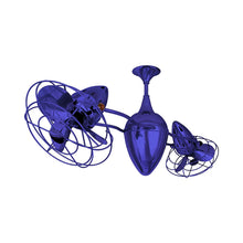 Load image into Gallery viewer, Ar Ruthiane Ceiling Fan in Safira (Metal).