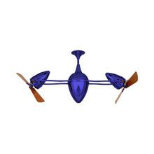 Load image into Gallery viewer, Ar Ruthiane Ceiling Fan in Safira (Wood).