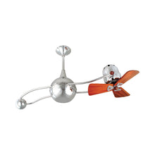 Load image into Gallery viewer, Brisa 2000 Ceiling Fan in Polished Chrome (Wood).