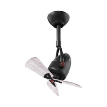 Load image into Gallery viewer, Diane Ceiling Fan in Matte Black/Barnwood (Wood).