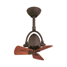 Load image into Gallery viewer, Diane Ceiling Fan in Textured Bronze/Mahogany (Wood).
