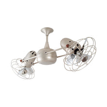 Load image into Gallery viewer, Duplo-Dinamico Ceiling Fan in Brushed Nickel (Metal)