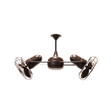 Load image into Gallery viewer, Duplo-Dinamico Ceiling Fan in Bronzette (Metal)