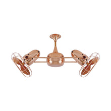 Load image into Gallery viewer, Duplo-Dinamico Ceiling Fan in Polished Copper (Metal)