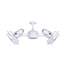 Load image into Gallery viewer, Duplo-Dinamico Ceiling Fan in Gloss White (Metal)