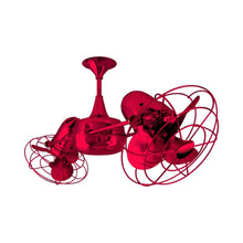 Load image into Gallery viewer, Duplo-Dinamico Ceiling Fan in Rubi (Metal)