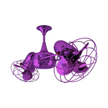 Load image into Gallery viewer, Duplo-Dinamico Ceiling Fan in Ametista (Metal)