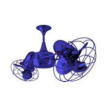 Load image into Gallery viewer, Duplo-Dinamico Ceiling Fan in Safira (Metal)