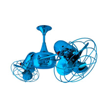 Load image into Gallery viewer, Duplo-Dinamico Ceiling Fan in Agua Marinha (Metal)