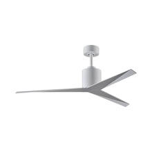 Load image into Gallery viewer, Eliza Outdoor Ceiling Fan in Gloss White/Gloss White.