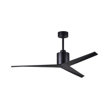 Load image into Gallery viewer, Eliza Outdoor Ceiling Fan in Mate Black/Matte Black.
