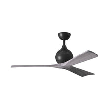 Load image into Gallery viewer, Irene Ceiling Fan in Matte Black/Barn Wood (3-Blade/52-Inch).