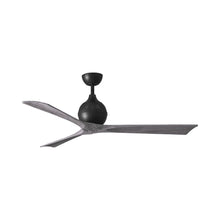 Load image into Gallery viewer, Irene Ceiling Fan in Matte Black/Barn Wood (3-Blade/60-Inch).