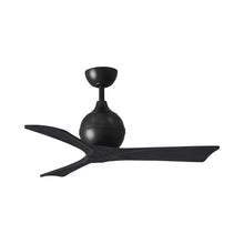Load image into Gallery viewer, Irene Ceiling Fan in Matte Black/Matte Black (3-Blade/42-Inch).