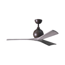Load image into Gallery viewer, Irene Ceiling Fan in Textured Bronze/Barn Wood (3-Blade/52-Inch).