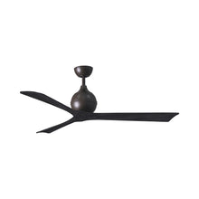 Load image into Gallery viewer, Irene Ceiling Fan in Textured Bronze/Matte Black (3-Blade/60-Inch).