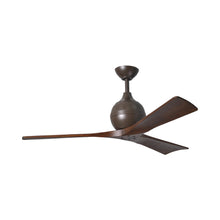 Load image into Gallery viewer, Irene Ceiling Fan in Textured Bronze/Walnut (3-Blade/52-Inch).