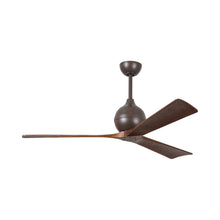 Load image into Gallery viewer, Irene Ceiling Fan in Textured Bronze/Walnut (3-Blade/60-Inch).