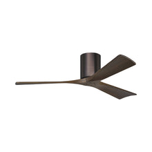 Load image into Gallery viewer, Irene IR3H Indoor / Outdoor Ceiling Fan in Brushed Bronze/Walnut (52-Inch).