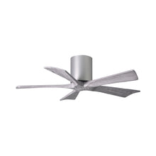 Load image into Gallery viewer, Irene IR5H Indoor / Outdoor Ceiling Fan in Brushed Nickel/Barn Wood (42-Inch).