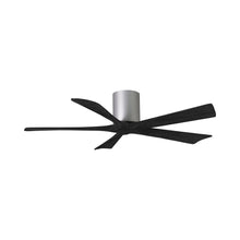 Load image into Gallery viewer, Irene IR5H Indoor / Outdoor Ceiling Fan in Brushed Nickel/Matte Black (52-Inch).