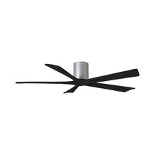 Load image into Gallery viewer, Irene IR5H Indoor / Outdoor Ceiling Fan in Brushed Nickel/Matte Black (60-Inch).