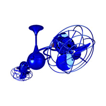 Load image into Gallery viewer, Italo Ventania Ceiling Fan in Safira/Metal.
