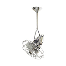 Load image into Gallery viewer, Jarold Direcional Ceiling Fan in Polished Chrome/Metal.