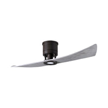 Load image into Gallery viewer, Lindsay LED Ceiling Fan in Textured Bronze/Barnwood.