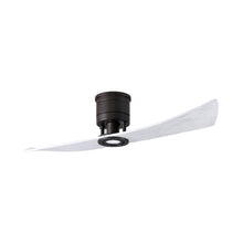 Load image into Gallery viewer, Lindsay LED Ceiling Fan in Textured Bronze/Matte White.