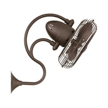 Load image into Gallery viewer, Melody Wall Fan in Textured Bronze.