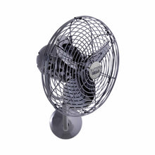 Load image into Gallery viewer, Michelle Parede Wall Fan in Black Nickel.