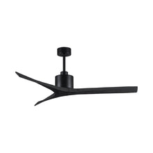 Load image into Gallery viewer, Mollywood Indoor / Outdoor Ceiling Fan in Matte Black/Matte Black (60-Inch).