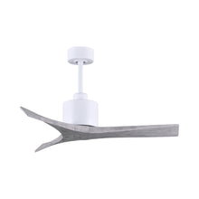Load image into Gallery viewer, Mollywood Indoor / Outdoor Ceiling Fan in Matte White/Barnwood (42-Inch).