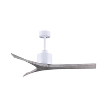 Load image into Gallery viewer, Mollywood Indoor / Outdoor Ceiling Fan in Matte White/Barnwood (52-Inch).