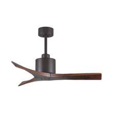Load image into Gallery viewer, Mollywood Indoor / Outdoor Ceiling Fan in Textured Bronze/Walnut (42-Inch).