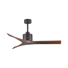 Load image into Gallery viewer, Mollywood Indoor / Outdoor Ceiling Fan in Textured Bronze/Walnut (52-Inch).